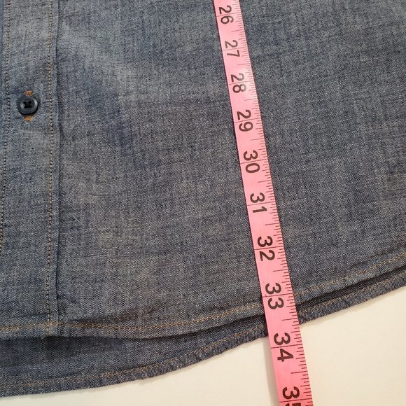 Filson Blue Casual Button Down Shirt - Picture 10 of 11